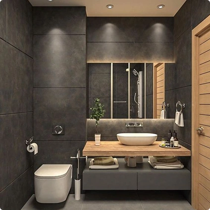 Rustic Bathroom Design