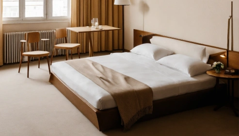  Double Bed in Planked Walnut finish with Box Storage & Headboard Storage 