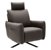 Ergonomic luxury recliners with custom upholstery