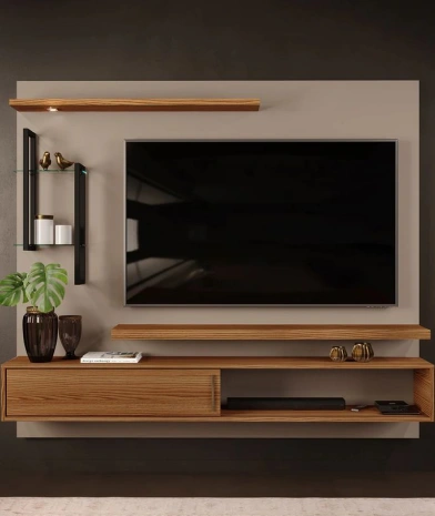 Modern TV Unit Design for Living Room - Stylish and Functional