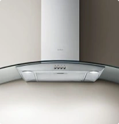 Designer kitchen chimney for smoke and odor extraction