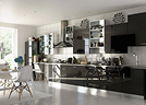 Linear kitchen design