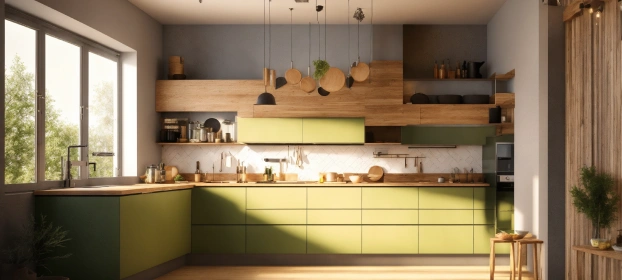L-Shaped Kitchen