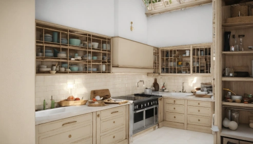 L-Shaped Kitchen