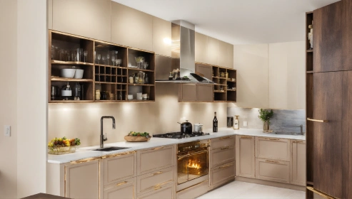 L-Shaped Kitchen