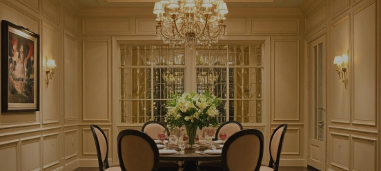 Modern dining room lighting design