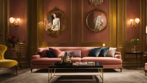 Bright living room featuring electric fireplace