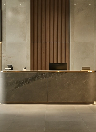 Hotel Reception Area