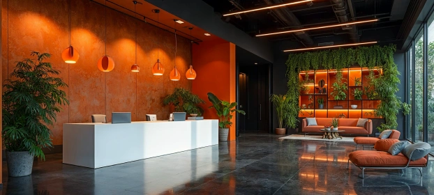 Luxury Reception Area