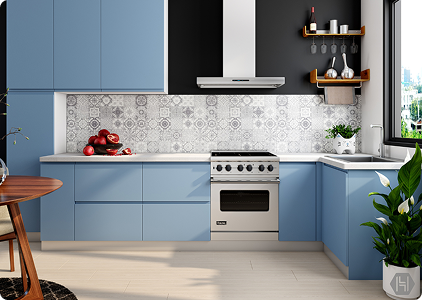 L-Shape Kitchen Layout