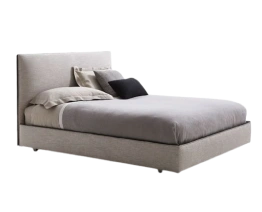 Wooden Double Bed with Modern Durable Design