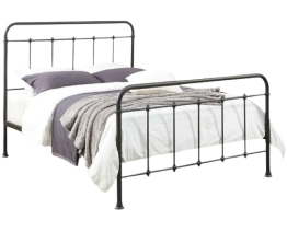 Stylish Metal Queen Size Bed for Modern Bedrooms