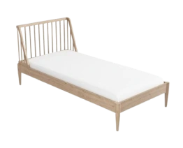 Sturdy Metal Single Bed Frame for Modern Bedrooms